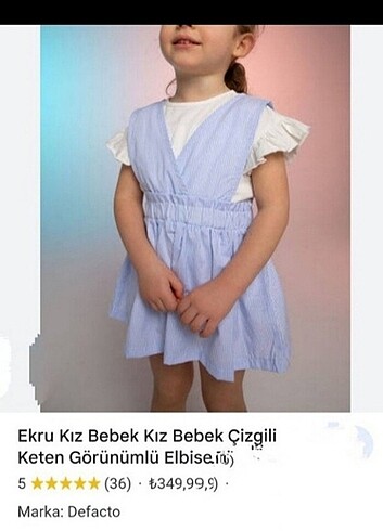 Keten elbise