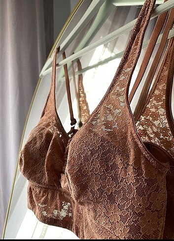 s Beden #hiççamaşırı gül kurusu balensiz Aria bralet