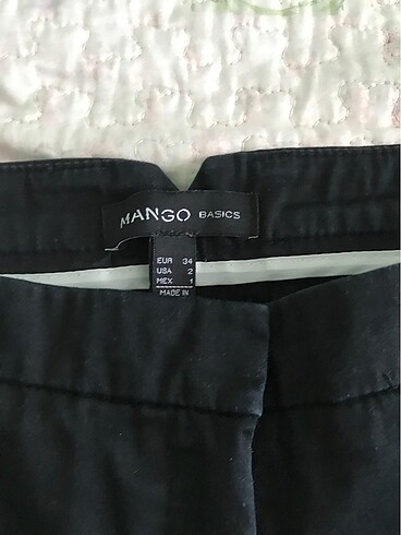 34 Beden Mango kumaş pantolon