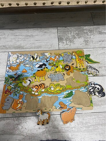 Diğer Ahşap puzzle