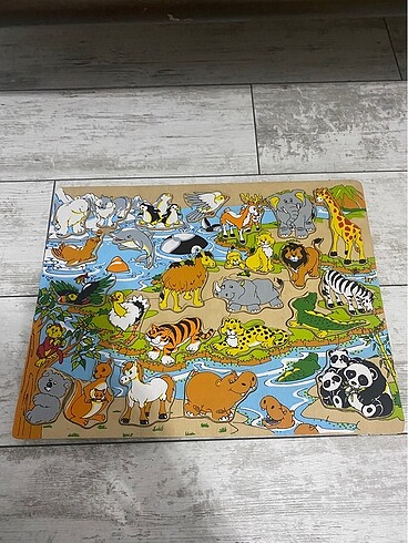 Ahşap puzzle