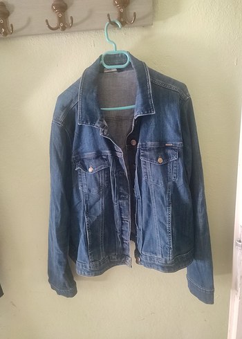 LC Waikiki Mavi Kadın Denim Ceket 3xl