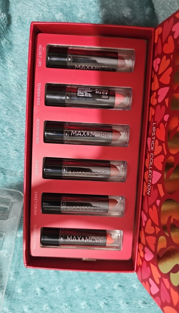 Max&More Ruj Seti 6'lı Canlı Renkler - Görsel 5