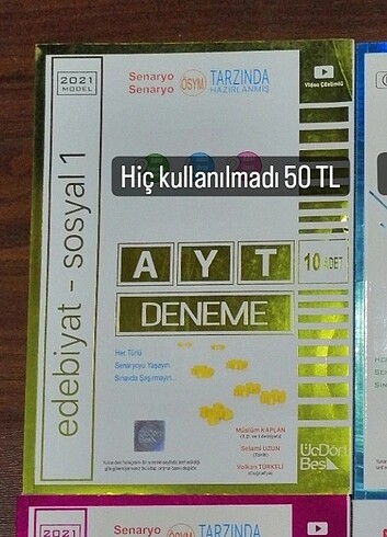 345 ayt edebiyat sosyal deneme