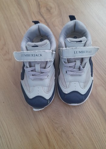 28 Beden gri Renk Lumberjack Gri Erkek Çocuk Spor Ayakkabı