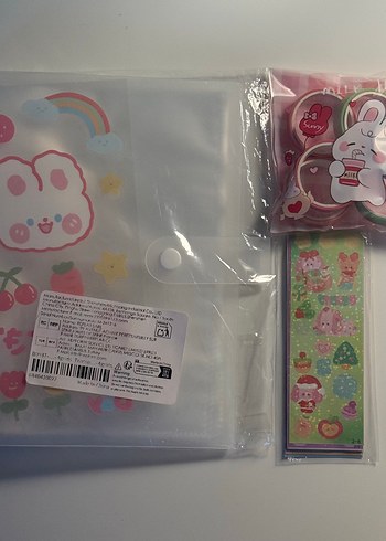 binder+washi+sticker set