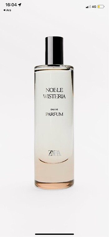 Zara Noble Wisteria parfüm