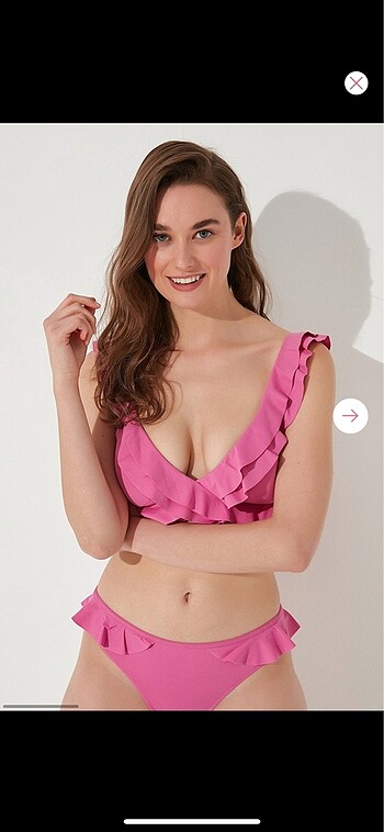 Penti bikini üstü