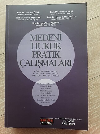 Medeni Hukuk Pratik Çalışmaları