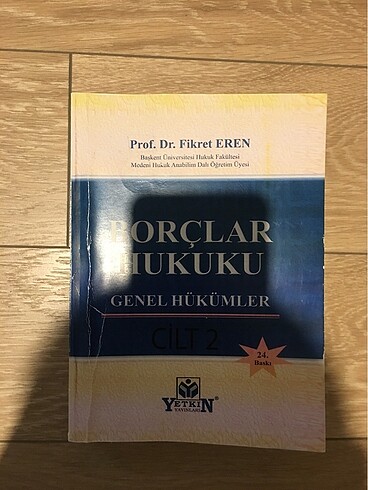 Borçlar Hukuku Fikret Eren