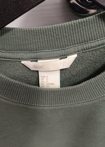 Kadın Haki Renk Uzun Kollu Sweatshirt - Görsel 2