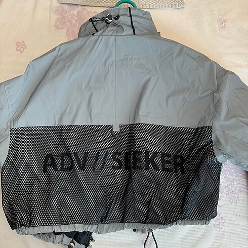 xs Beden gri Renk Bershka ince mont
