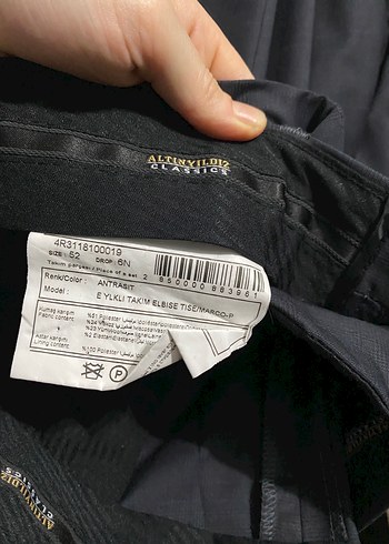 Füme Altınyıldız Takım elbise - Görsel 8