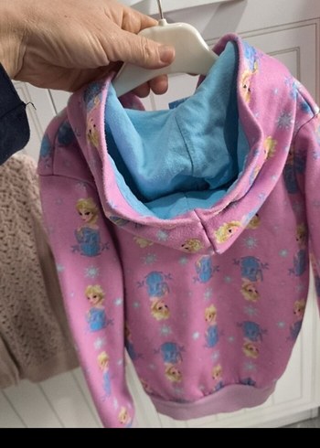 5 Yaş Beden pembe Renk Kız Çocuk Pembe Örgü Hırka