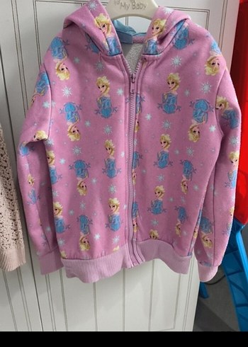 LC Waikiki Kız Çocuk Pembe Örgü Hırka