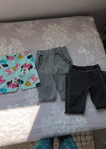 Gri Esnek Kız Tayt - Görsel 5