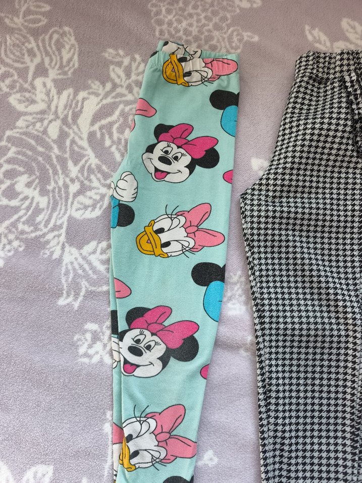 Gri Esnek Kız Tayt - Görsel 4