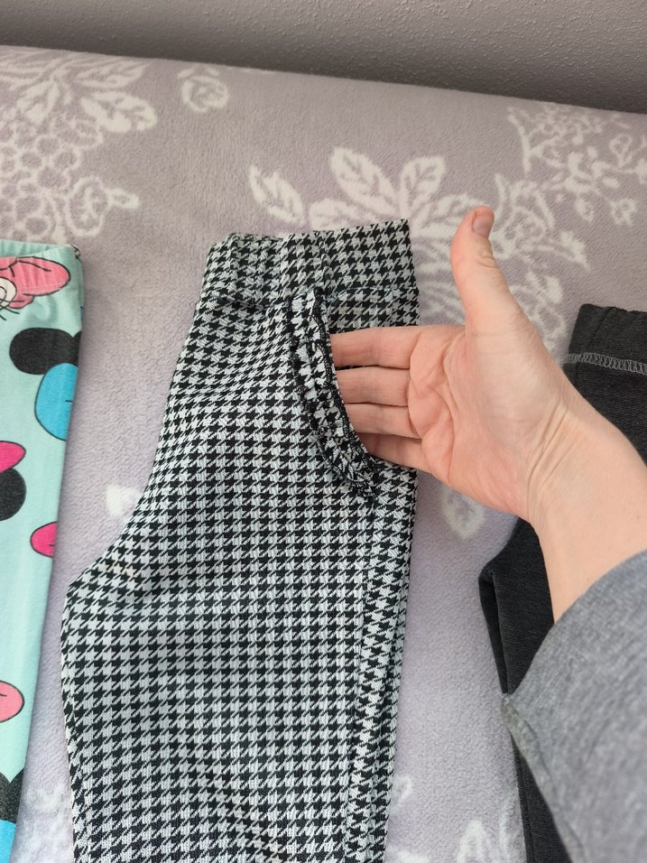 Gri Esnek Kız Tayt - Görsel 2