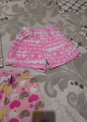 Kız Çocuk Renkli Desenli Rahat Taytlar - Görsel 3