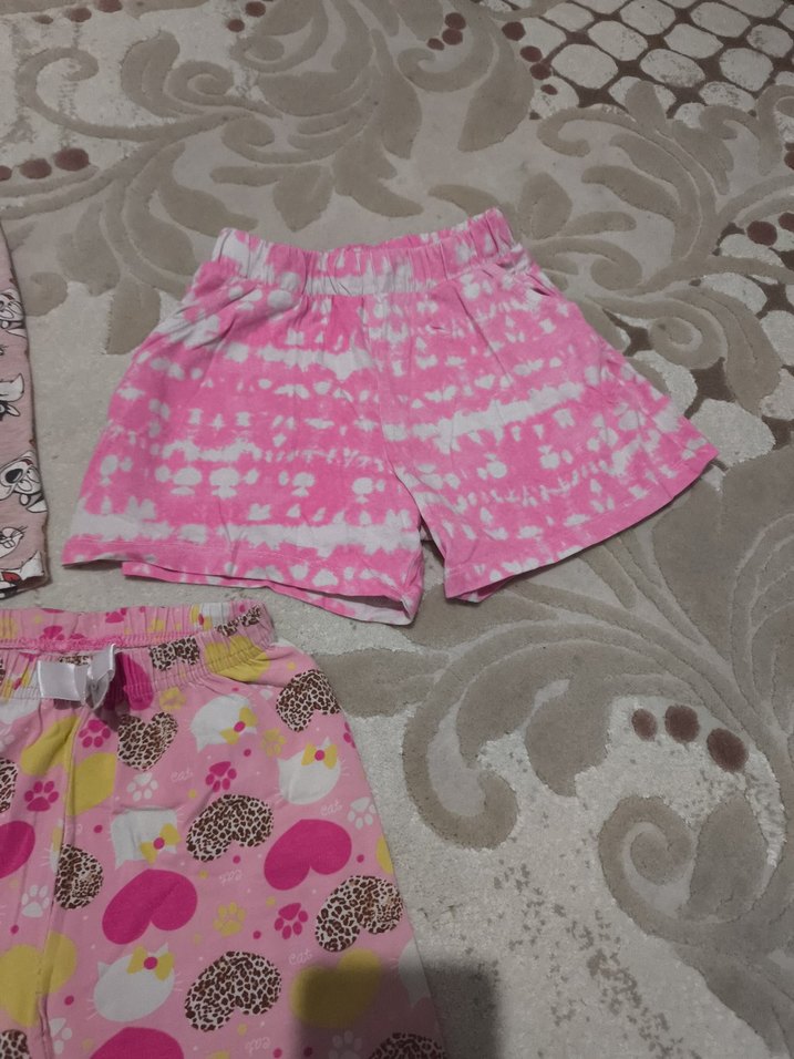 Kız Çocuk Renkli Desenli Rahat Taytlar - Görsel 3