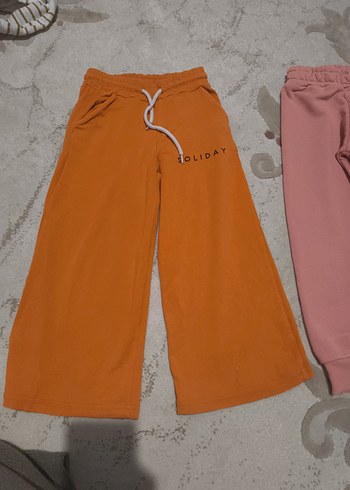 Kız Çocuk Renkli Baskılı Rahat Eşofmanlar - Görsel 2