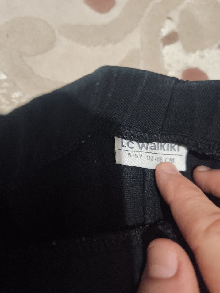 Kız Çocukları İçin Elastik Belli Sıcak Taytlar - Görsel 5