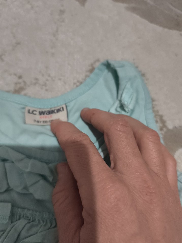 Kız Çocuk Çok Renkli Askılı Tişörtler - Görsel 5