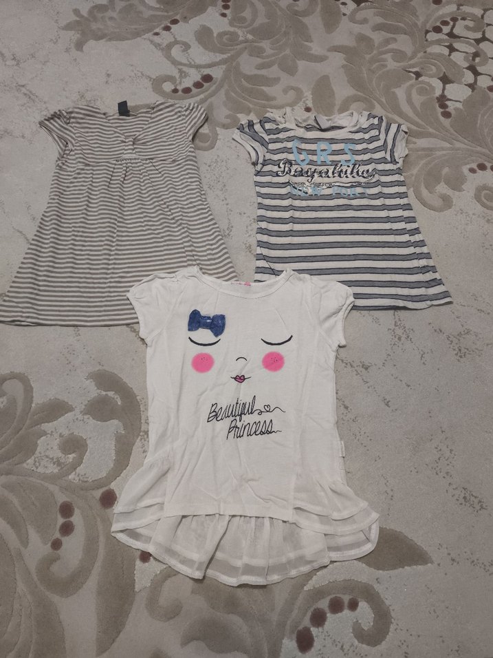 Kız Çocuk Çok Renkli Rahat Şort ve Tayt Seti - Görsel 5