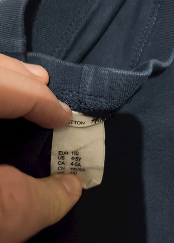 Kız Çocuk Gri Pamuklu Tayt Seti - Görsel 6