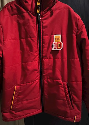 Kırmızı Fermuarlı Erkek Çocuk Mont - Görsel 2