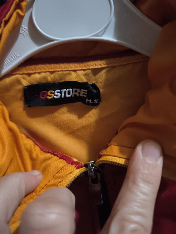 Kırmızı Fermuarlı Erkek Çocuk Mont - Görsel 5