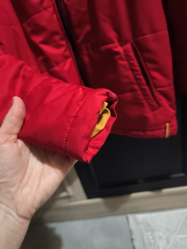 Kırmızı Fermuarlı Erkek Çocuk Mont - Görsel 4