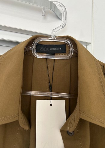 Kadın Bej Düğmeli Keten Ceket - Görsel 2