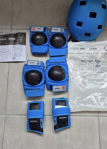 Cocuk paten , scooter , kaykay koruyucu ekipmanları