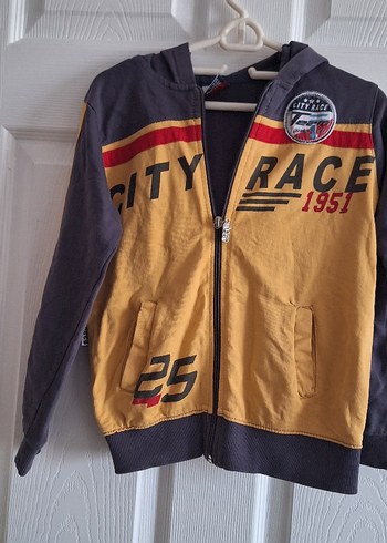 Erkek Çocuk Kapüşonlu Fermuarlı Sweatshirt - Görsel 2