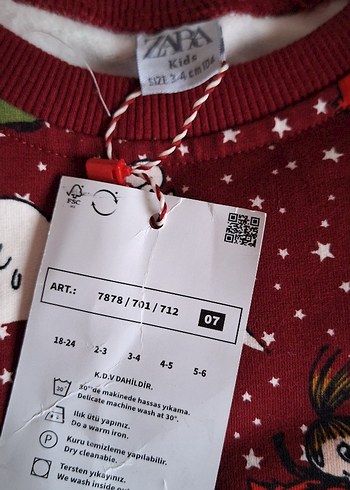 Bordo Baskılı Erkek Bebek takımı - Görsel 3