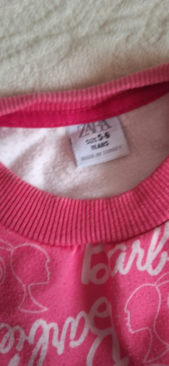 Barbie Baskılı Pembe Kız Eşofman Takımı - Görsel 5