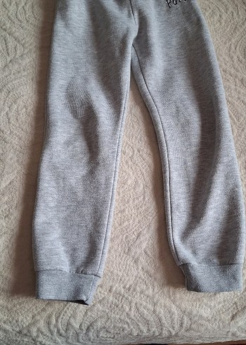 Gri çocuk Mini Rahat Eşofman Altı - Görsel 3