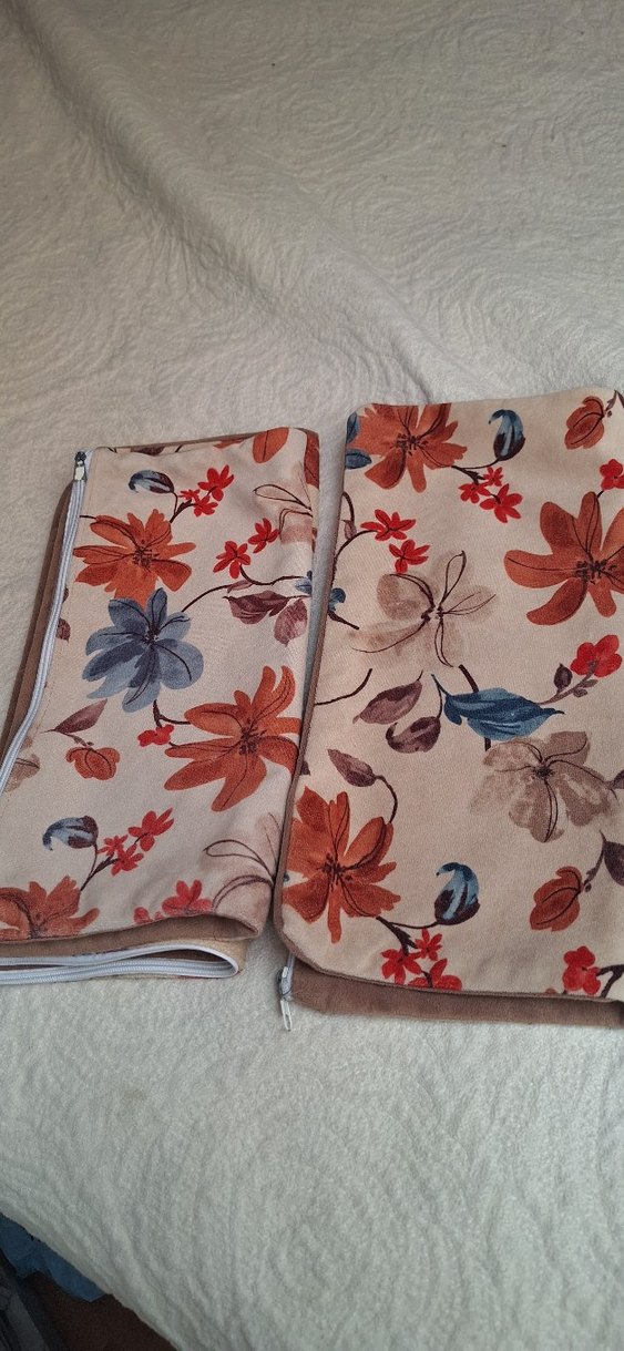 Bohem Çiçek Desenli Kırlent Kılıfı - Görsel 3