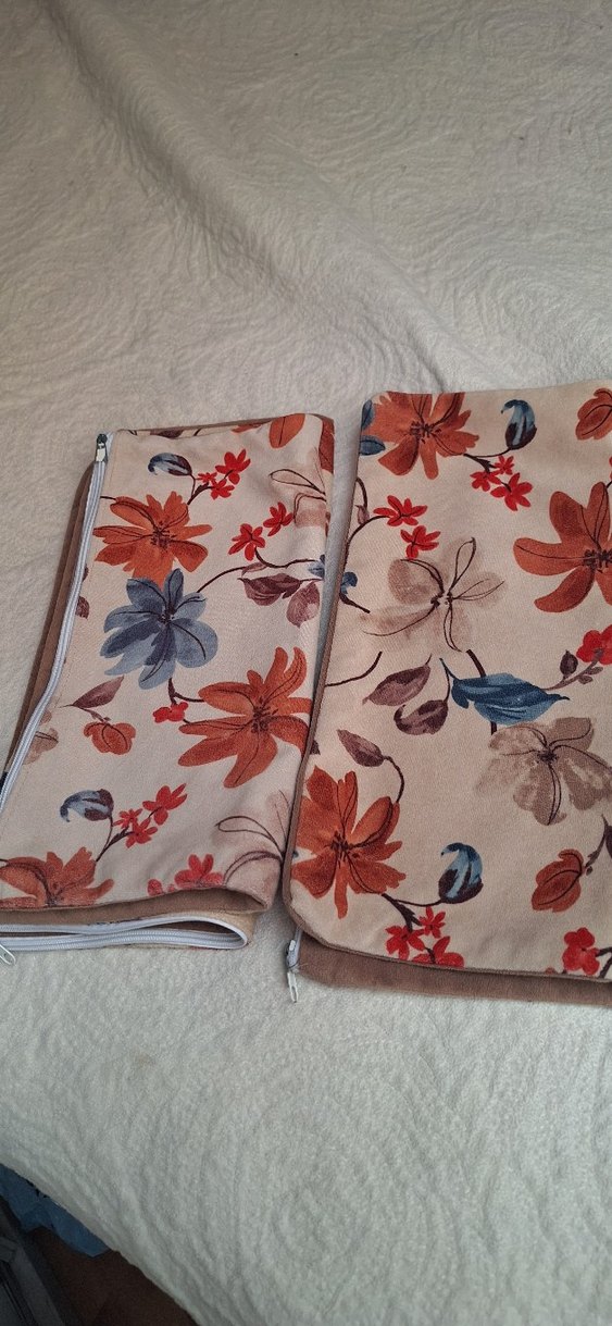 Bohem Çiçek Desenli Kırlent Kılıfı - Görsel 2