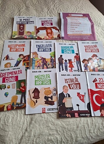  Beden Renk 2. Sınıf okuma kitabı belirli gün ve haftalar