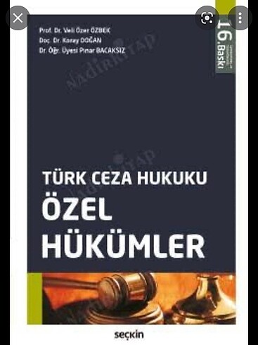 Ceza özel hukuku