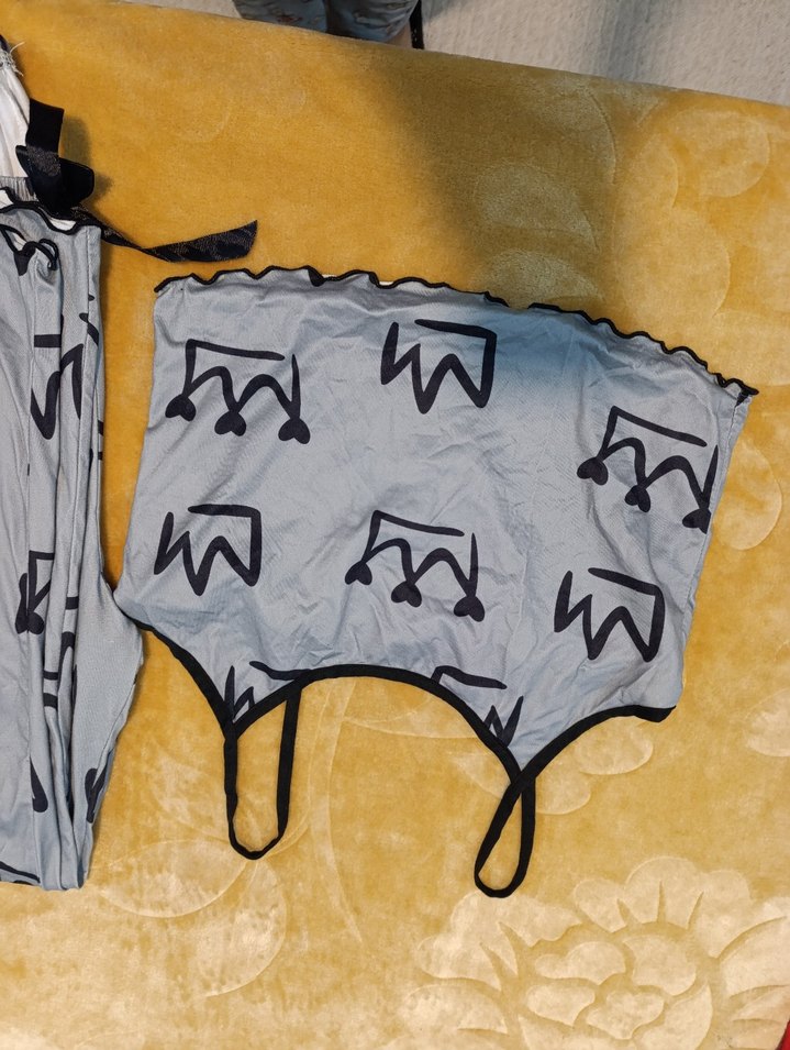 Gri Baskılı Erkek Rahat Pijama Takımı - Görsel 4