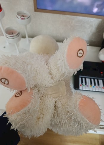 Beyaz Peluş Koyun Oyuncak - Görsel 2