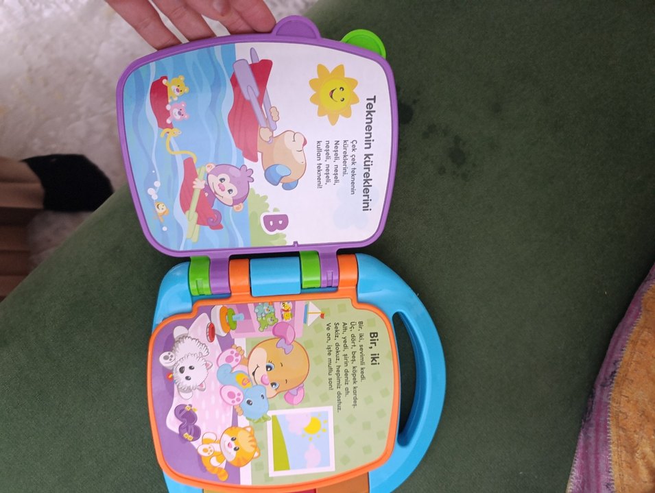 Renkli Eğitici Oyuncak Kitap - Görsel 2