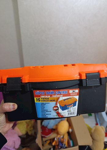 oyuncak Tamir çantası Renkli Eğitim Oyuncağı Taşıma Kutusu - Görsel 2