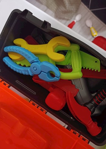 oyuncak Tamir çantası Renkli Eğitim Oyuncağı Taşıma Kutusu - Görsel 3