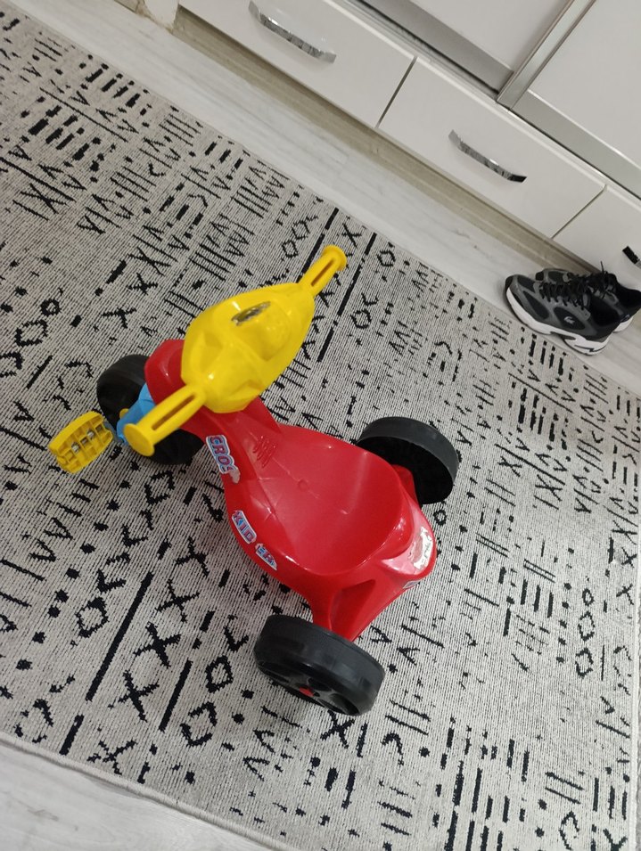 Renkli Çok Fonksiyonlu Üç Tekerlekli Bisiklet - Görsel 2