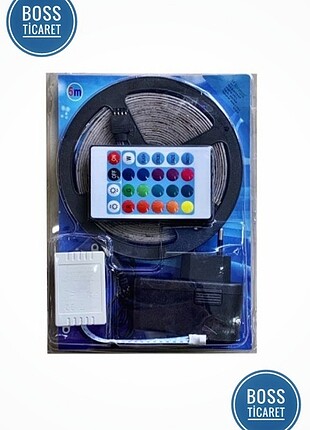 12 Renk Rgb Şerit Led 