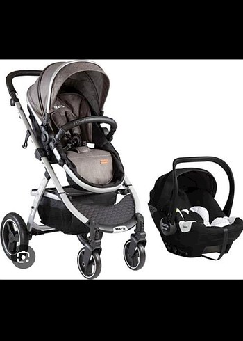 Kraft Gri Bebek Arabası - Görsel 2